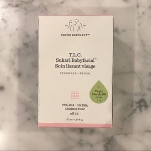 Drunk Elephant T.L.C. Sukari Babyfacial™ AHA + BHA Mask - 50ml - NWT
